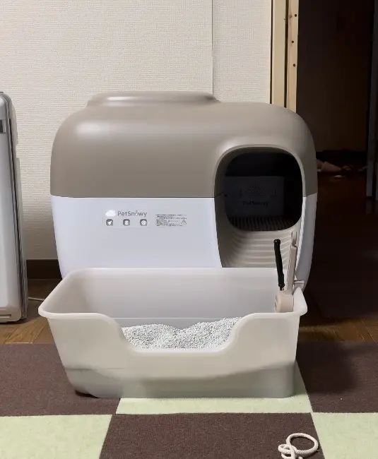 猫用全自動トイレ「PetSnowy(ペットスノーイー)」半年使用して 猫用全自動トイレ「PetSnowy(ペットスノーイー)」半年使用して