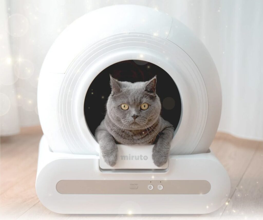 猫用全自動トイレ【miruto】の製品画像